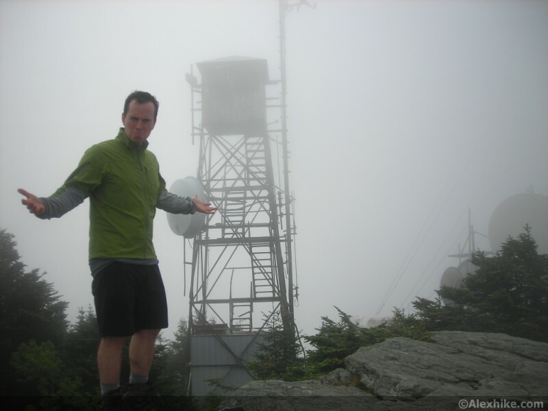 Alex au sommet de Killington