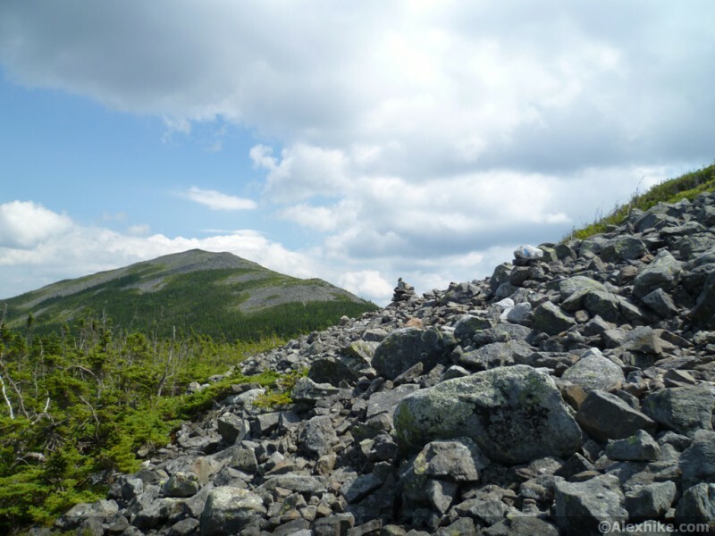 Approche vers le mont Abraham