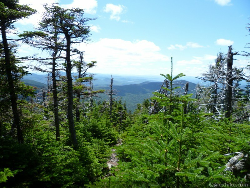 Vue au sommet de Crocker