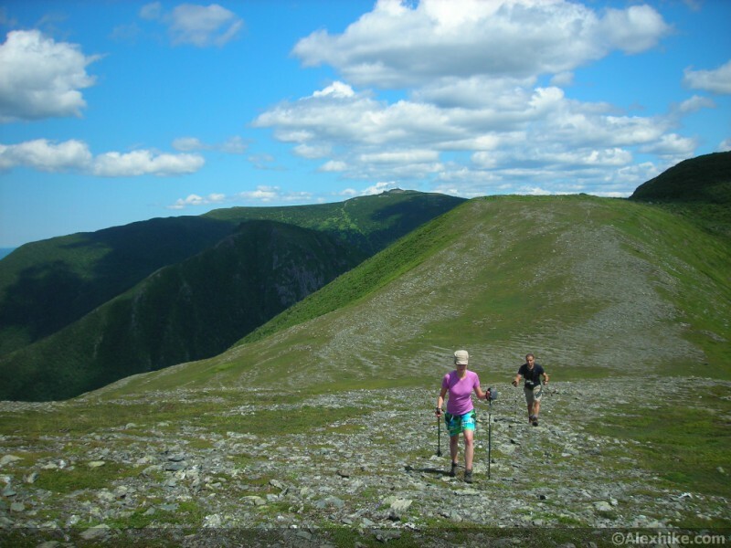 Montée vers le Mont Collins
