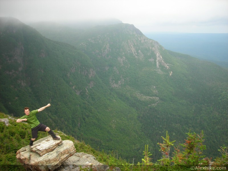 Alex au sommet du Pic du Brulé