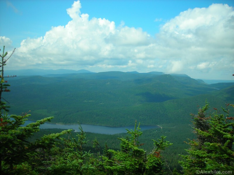 Panorama au sommet du Mont Ells