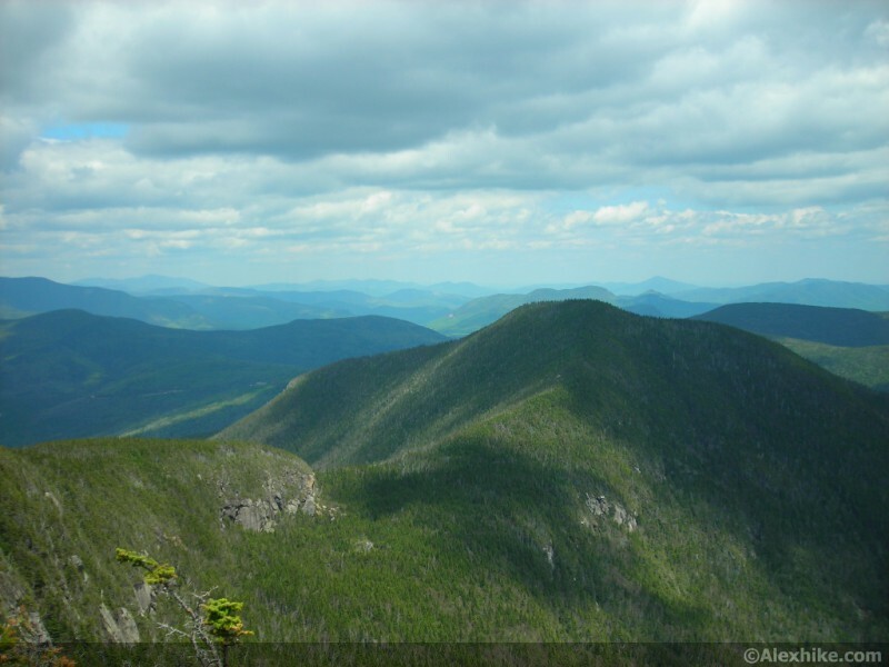 Vue vers le mont East Osceola