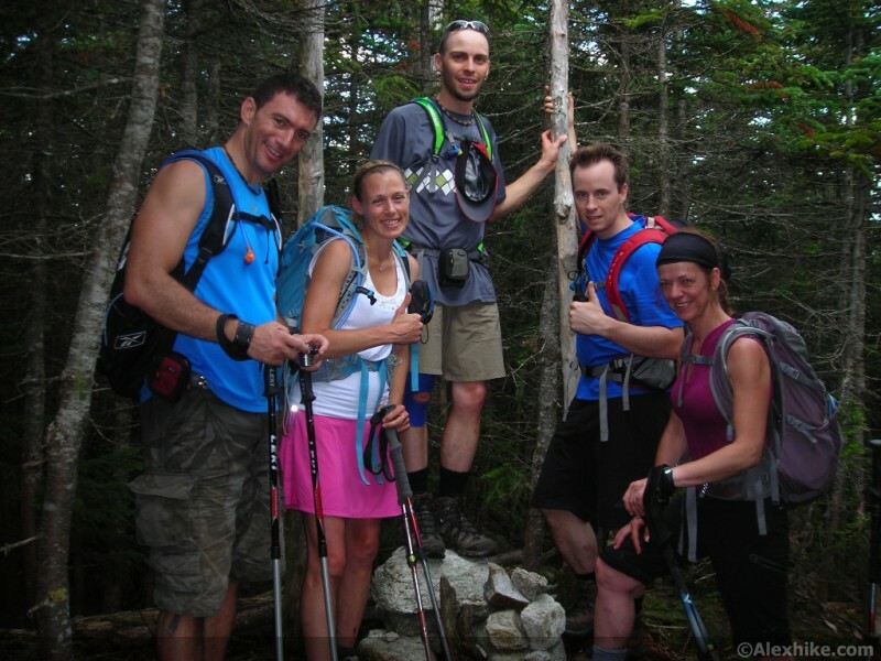 Sommet boisé de Whiteface