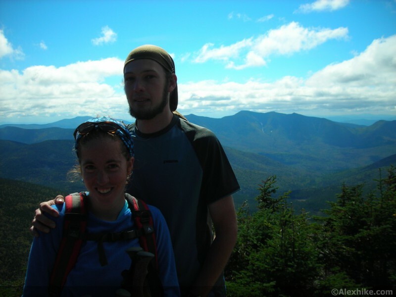 Mélanie et Jean-François au sommet