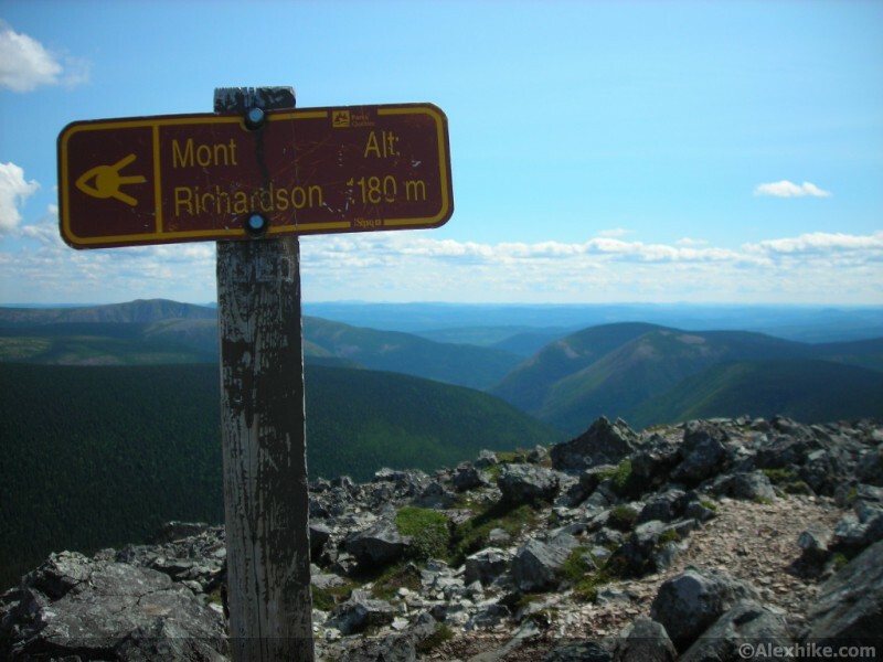Sommet du Mont Richardson