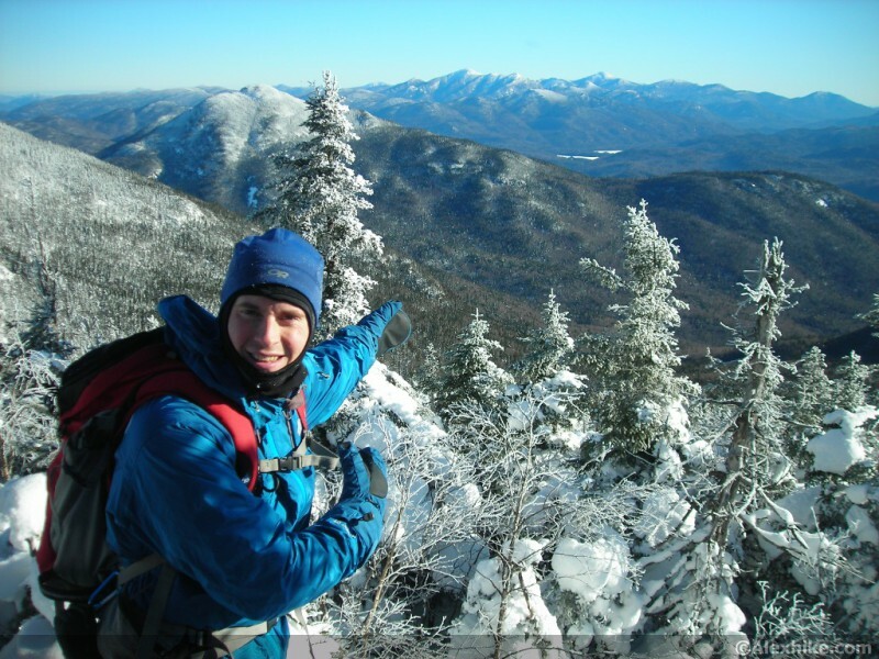 Alex au sommet de Donaldson