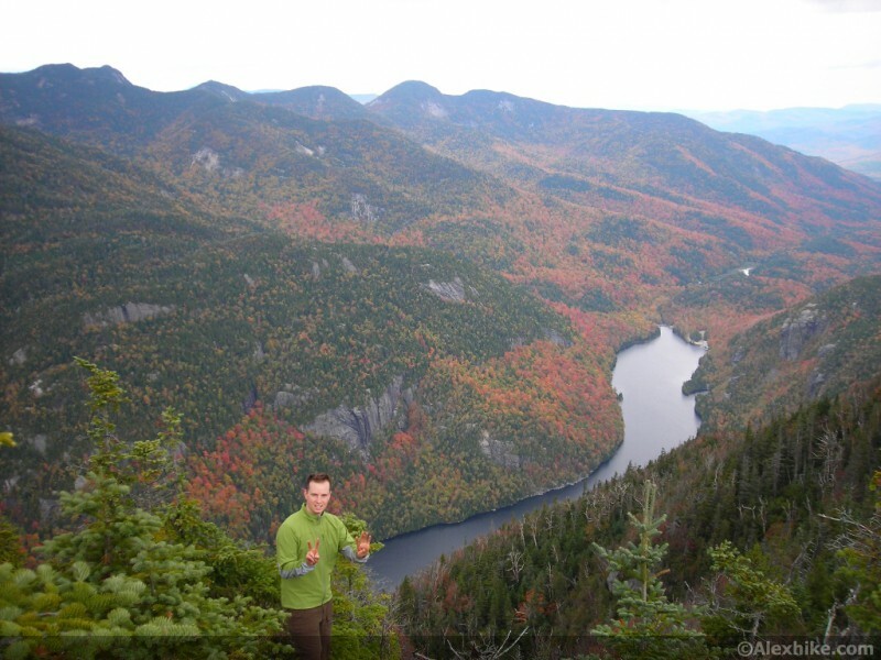 Une vue incroyable nous attend sur Colvin