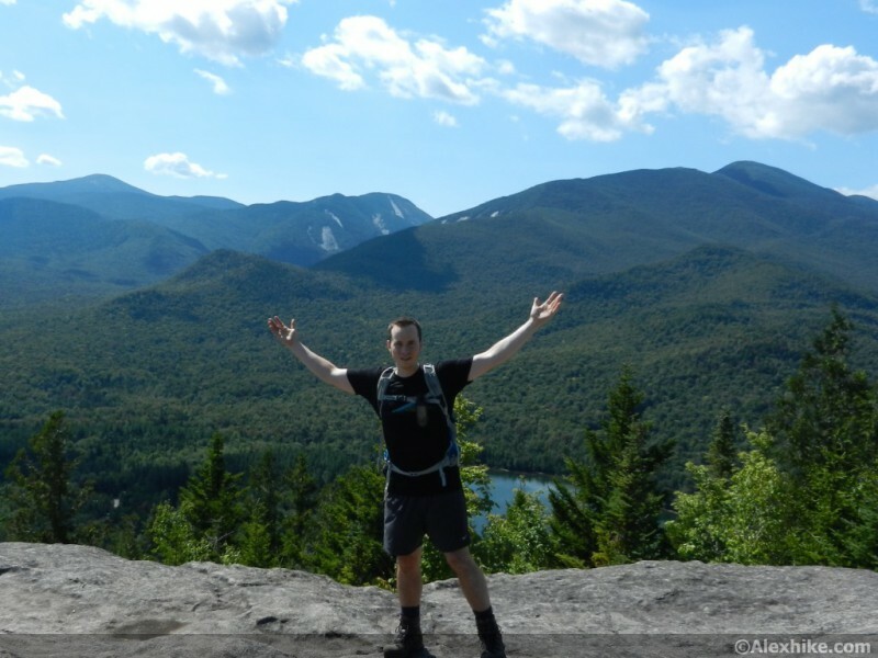 Alex au sommet du mont Jo