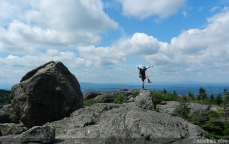 Pic de l'Ours, Parc du Mont-Orford, Québec
