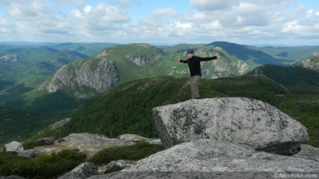 Mont du Lac des Cygnes, Parc des Grands-Jardins, Québec