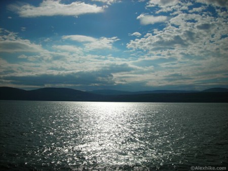Traversée du fleuve Saint-Laurent, Charlevoix, Québec