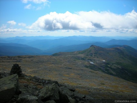 En route vers le mont Monroe, New Hampshire