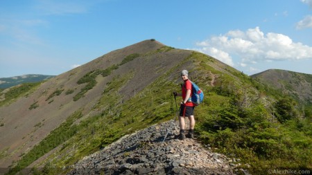 Mont Vallières-de-Saint-Réal, Gaspésie, Québec