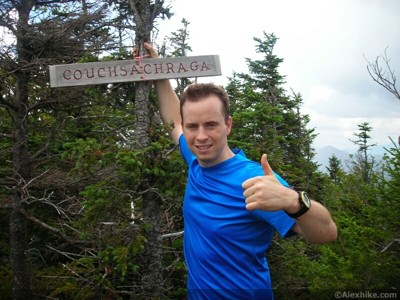 Alex au sommet du mont Couchsachraga